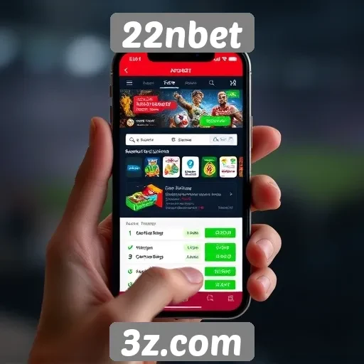 Acessibilidade do site 22nbet em dispositivos móveis